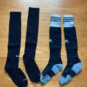 Black Soccer Socks